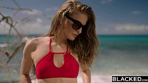 Yo, spontaneous BBC action on vacation with intense doggystyle and licking