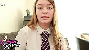 First Time with the 18 Year Old Babysitter Next Door