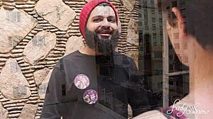 Cuckold Mayor's Wife Takes BBC Assfucking While He Watches