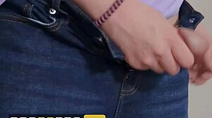 Hey, Charli Phoenix ditched her dildo for stepson’s cock to squirt hard!