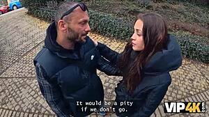 Gorgeous European Princess Shows Off