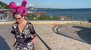 Cute beach girl, wanna be my dirtiest slave for anal play?