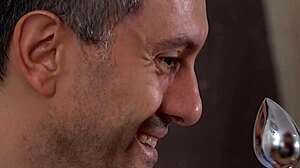 Hot Brunette Babe Gets Wild SEX with Cum in Mouth Action