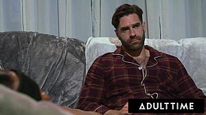 Yo, Lily Starfire sneaks a fuck with stepdaddy nearby! 😲