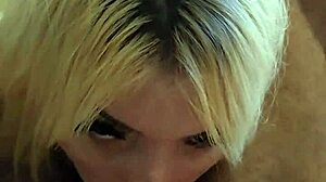 My girlfriend sucks her boss's cock in this amateur cuckold scene