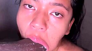 Why give a slobbery blowjob to BBC in the bathroom?