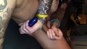 Money Shot Sex for Cash Transsexual Cumshot