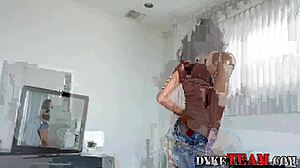 tied lesbian licked and fingered