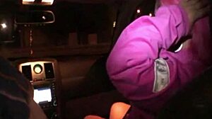 Big Booty Pinky XXX Sucks Huge Black Cock on Public Street