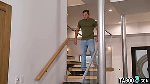 skinny blondie kenna james gets masturbated and roughly fucked by roommate in dorm