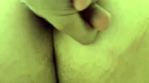 BBW Wife's Anal Play Close-Up