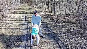 fucked outside while a drone watched us