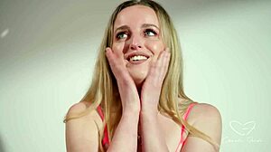 Charlie Ford's 1st Anal Creampie! Leo Embers Fucks Her Mouth Too!