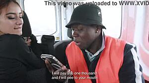 街头妓女Chloe承受6对1大黑鸡巴粗暴口交！