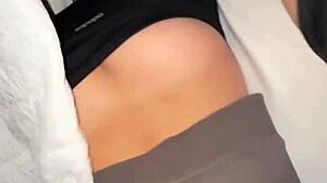 Couple Caught Licking Ass in Snowy Outdoors with Intense Cumshots