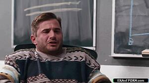 Milf Teachers Catch Colleague Jerking Off