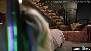 skinny blondie kenna james gets masturbated and roughly fucked by roommate in dorm