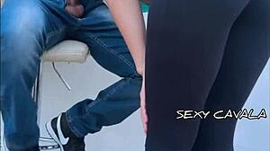 he hired me to suck his monster cock, but ended up fucking me doggystyle