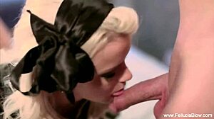 i had an artistic oral experience with blonde beauty