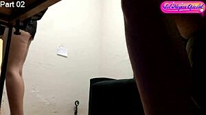 Hey, check this hidden cam of Sol Megan Fire dancing!