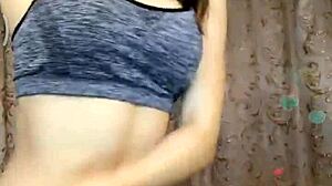 Hot Indian teen model shows off sexy curves