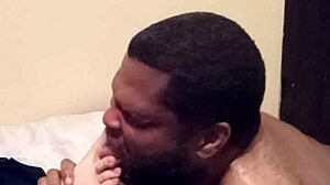 Rocky Tajauta Sucks And Licks Pretty Latina's Barefoot Toes In Interracial Scene