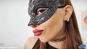 Busty Latina Bimbo Teases with Jiggly Pear Butt  