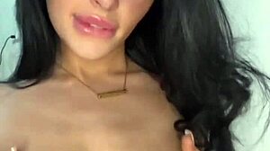 horny british teen plays solo with toys on webcam fun