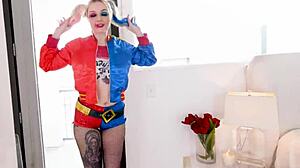 Arielle Aquinas swallows huge cock cum