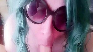 enjoying a special liquid lunch with mommy