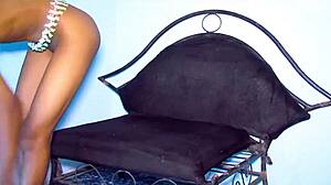 i was so eager to blow his big black cock after he flashed it during porn casting 😏