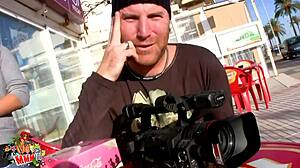 Jenny Up Destroys Hot Spanish Babe