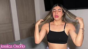 Hey, I did a photo session with my Colombian stepsister and ended up banging her!