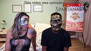 Agatha Esposa Gatíssima Presente do Corno Chris Moaning During Close-Up Blowjob