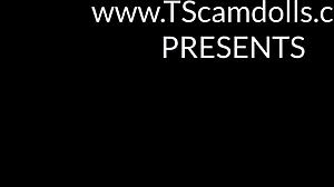 Have you seen this busty blonde shemale wanking hard?