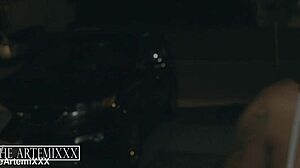 Lyric sky intensely fucks massive bbc in wild house party roleplay choking doggystyle