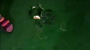 Latina wife with big natural tits gets fucked in close-up, her nipples hard under the dress.