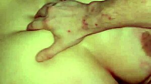 daddy pounds amber's wet pussy from behind in homemade video.