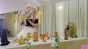 bonnie dolce in suspension bondage as flying bee slut trailer 03