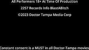 Kalani Luana moans as her breasts get blasted with cum in POV.