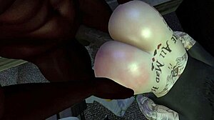 Second life black pizza delivery man fucks white woman