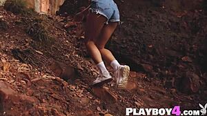 petite gloria sol shows off hot body, milf stuns too