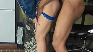 My wife's dark pussy wrecked by huge 12-inch bbc. She can't get enough!