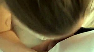 2227 01 vertical - french amateur clothed sex in a sexy spandex brown lace and satin lingerie bra panties boots blowjob rimming pounded pussy spanking dirty talk