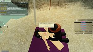 Roblox-Inspired Whore Rides Big Black Cock to Cum