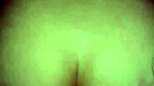 daddy pounds amber's wet pussy from behind in homemade video.