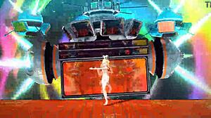 kagamine rin in alien bunny costume nude