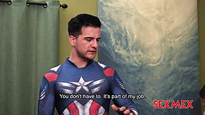 sexmex - silvia santez the milf gives a detailed blowjob reward with big tits and ass