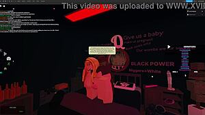 Rough quickie with blonde and big black cock