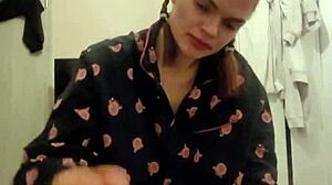 Redhead Roommate Sucked Me Off, Spat It Back, Wild!